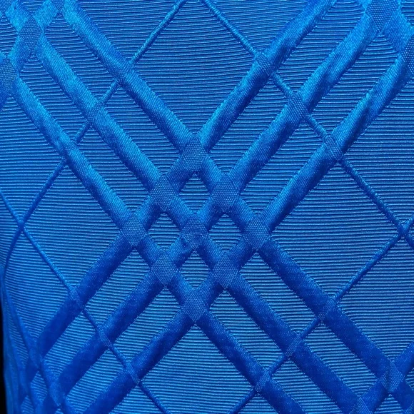 Evan Picone Women’s Midi Dress with Bra Strap Holder. Size 14 Blue - Picture 4 of 7